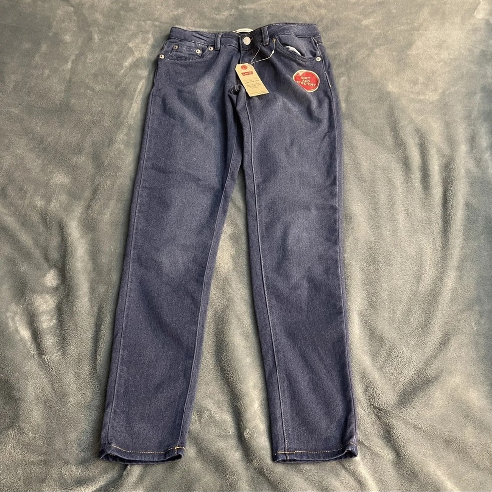 NWT Levi's Blue 710 Super Skinny Jeans Size 14 Reg